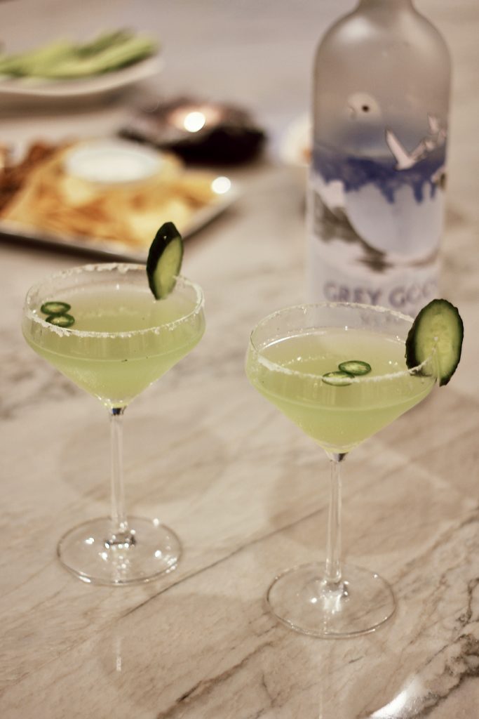 Leather to Lunch Cucumber Jalapeño Martini