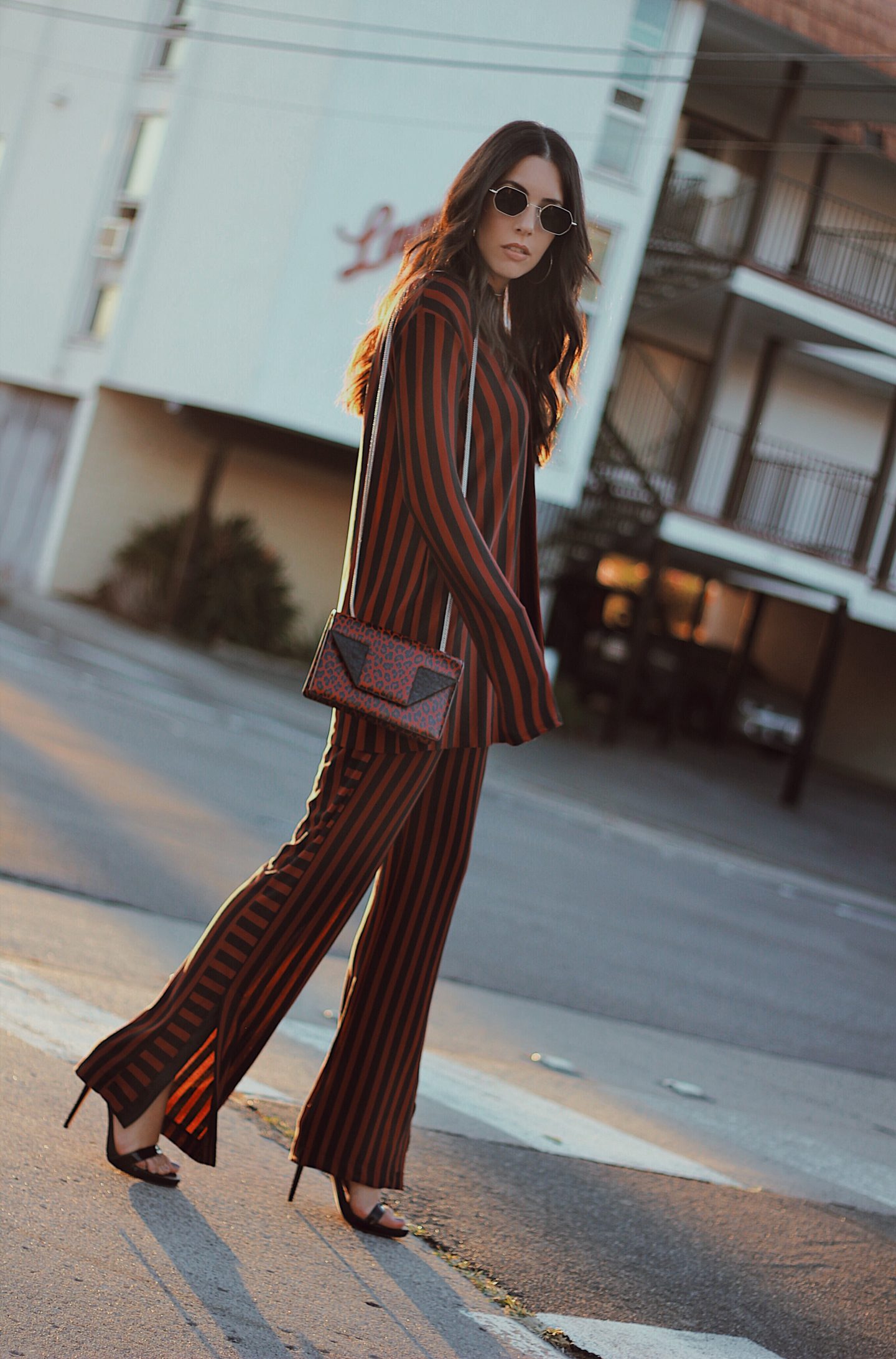 Samira Radmehr Edgy Stripes