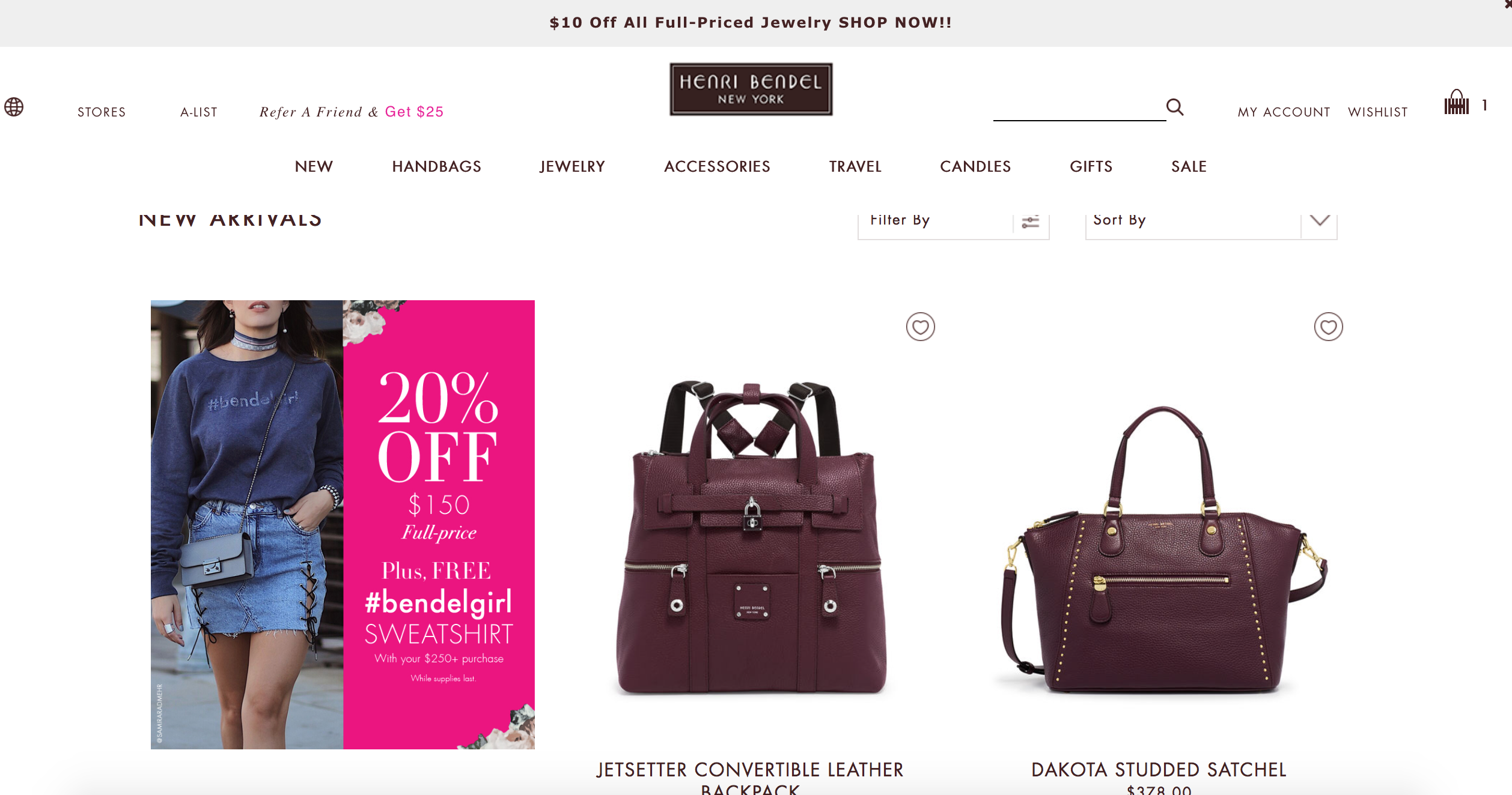 Henri Bendel #BendelGirl Campaign